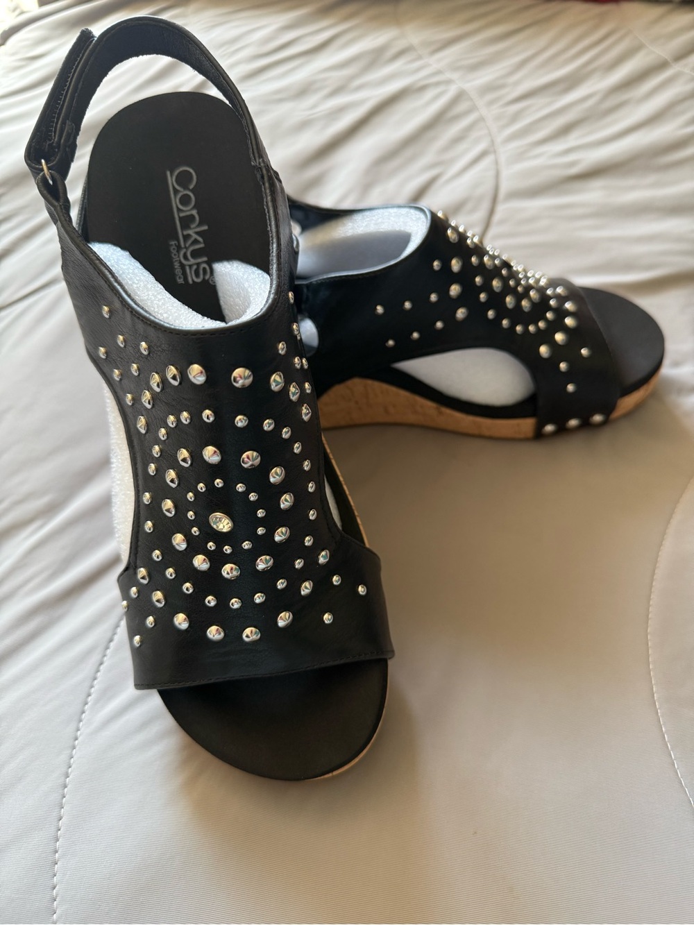 Corkys Carly Black Docie Doe size 11